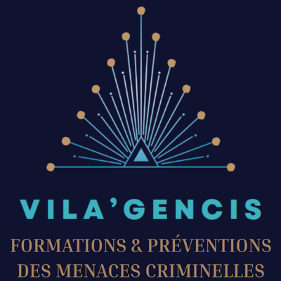 Logo du département Formateur spécialisé en prévention des risques criminels et cyber, par VILA’GENCIS